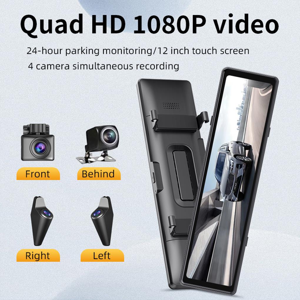 12 pollici retrovisore Dash Ca - Dash Cam Rear View Mirror 12 Inch recensione e prezzo