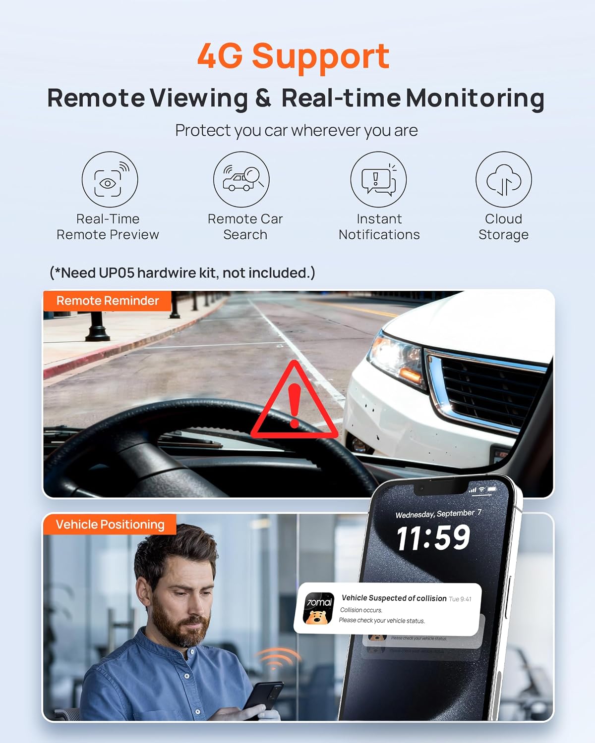 Doppia Dash Cam 1944P 1080P ST - Dual Dash Cam With Gps Wifi recensione e prezzo