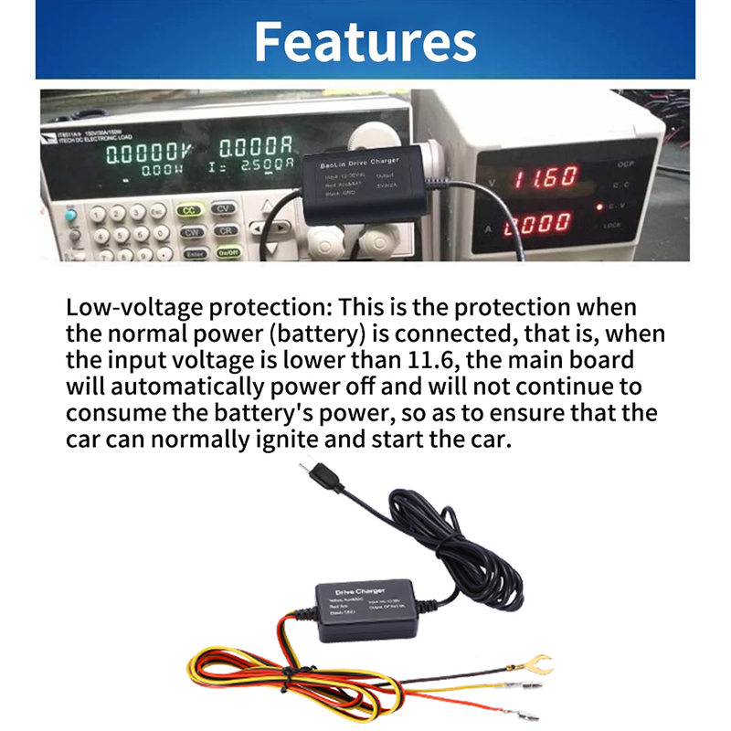 Per DDPAI Mini 5 12/24V Tipo-C - Dash Cam Hardwire Kit recensione e prezzo