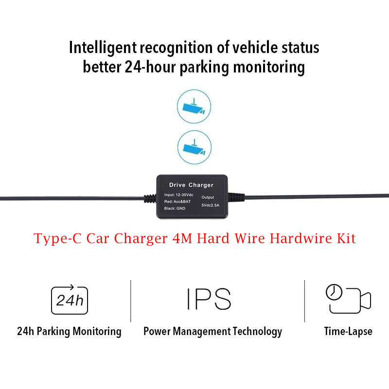 Per DDPAI Mini 5 12/24V Tipo-C - Dash Cam Hardwire Kit recensione e prezzo