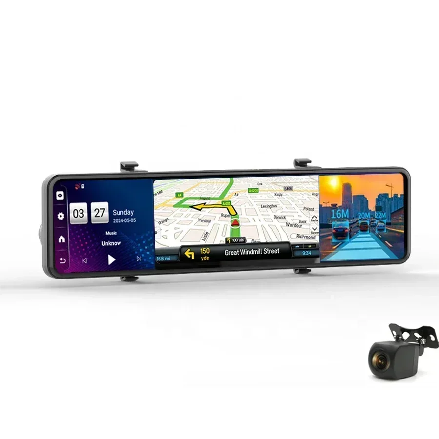 Dash Cam da 12 pollici Navigaz - Dash Cam Rear View Mirror 12 Inch recensione e prezzo