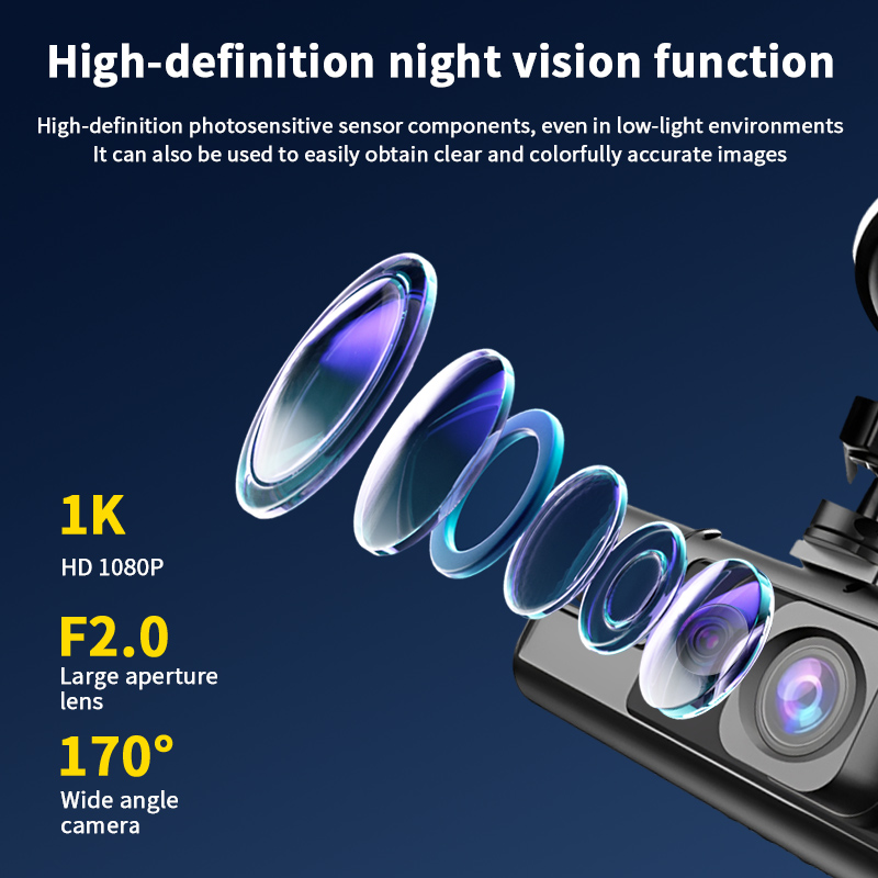 Dash Cam per Auto con 3 Teleca - Dash Cam Night Vision Infrared recensione e prezzo