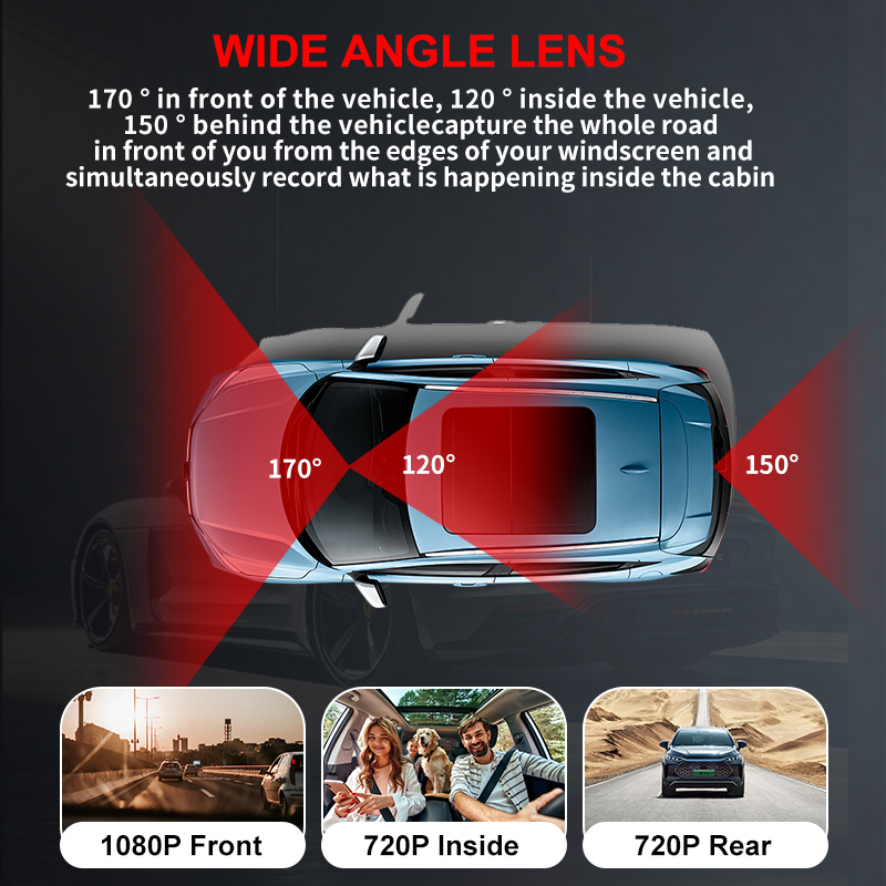 Dash Cam per Auto con 3 Teleca - Dash Cam Night Vision Infrared recensione e prezzo