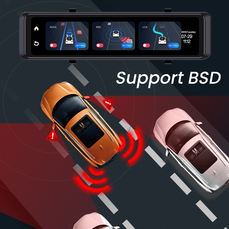 Dash Cam 4K 4G LTE per Auto, T - Dash Cam Mirror Backup Camera recensione e prezzo