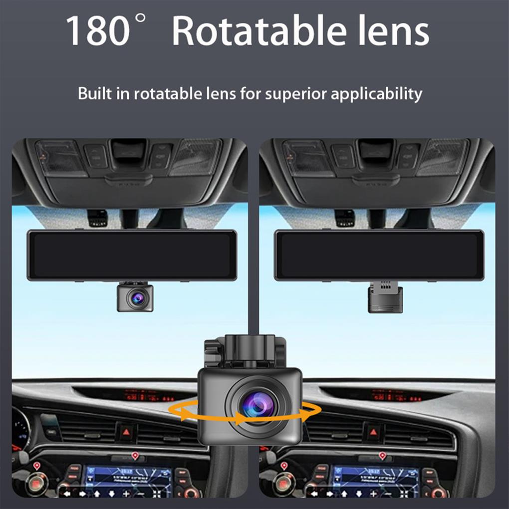 Dash Cam retrovisore da 12 pol - Dash Cam Rear View Mirror 12 Inch recensione e prezzo